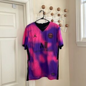 Jordan Paris Saint Germain Soccer  Pink Purple Dedessa - M